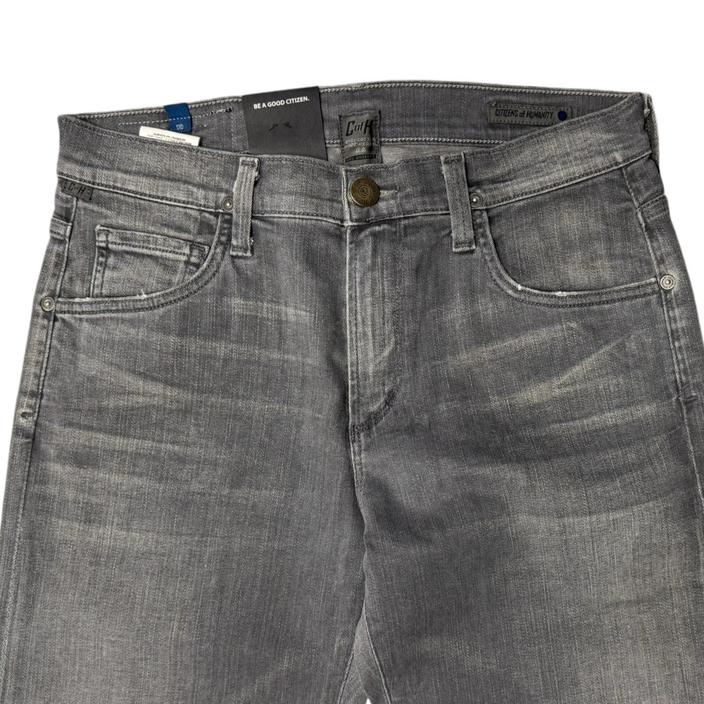 CITIZENS oF HUMANITY Men's SID Classic Straight Leg Jeans Gray Wash NWT - Picture 7 of 8
